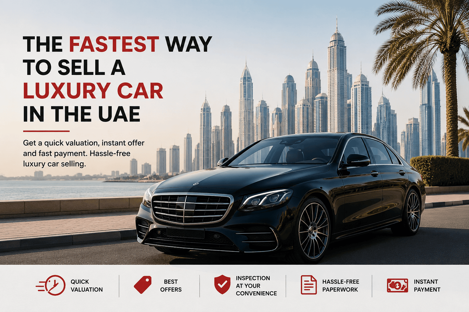 The Fastest Way to Sell a Luxury Car in the UAE