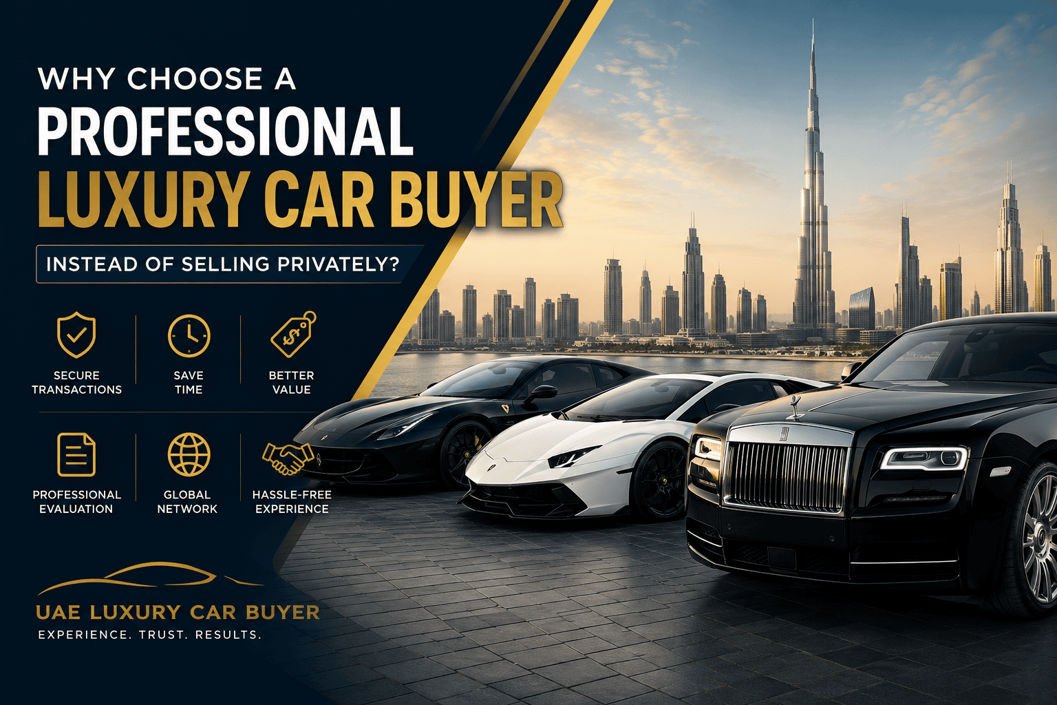 Why Choose a Professional Luxury Car Buyer in Dubai?