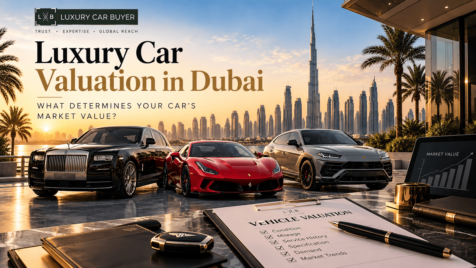 Luxury Car Valuation in Dubai: What Determines Your Car’s Market Value?