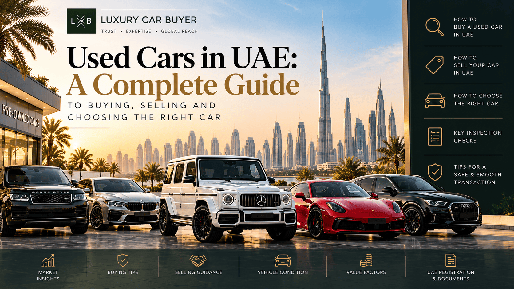 Used Cars in UAE: A Complete Guide to Buying, Selling and Choosing the Right Car