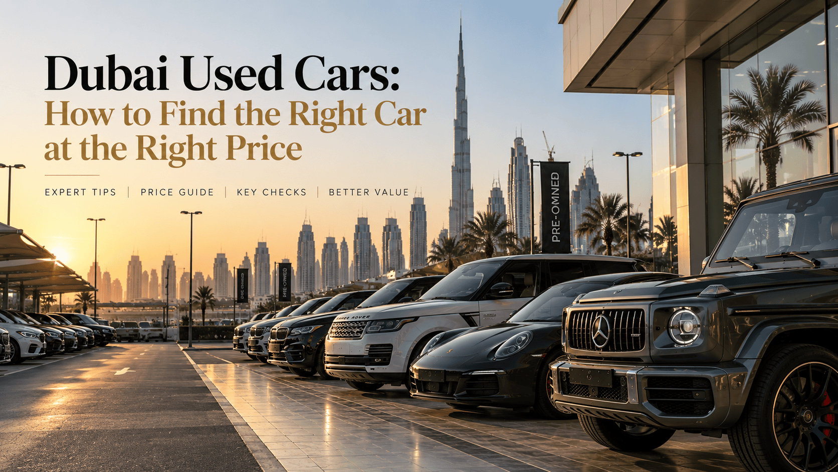 Dubai Used Cars: How to Find the Right Car at the Right Price