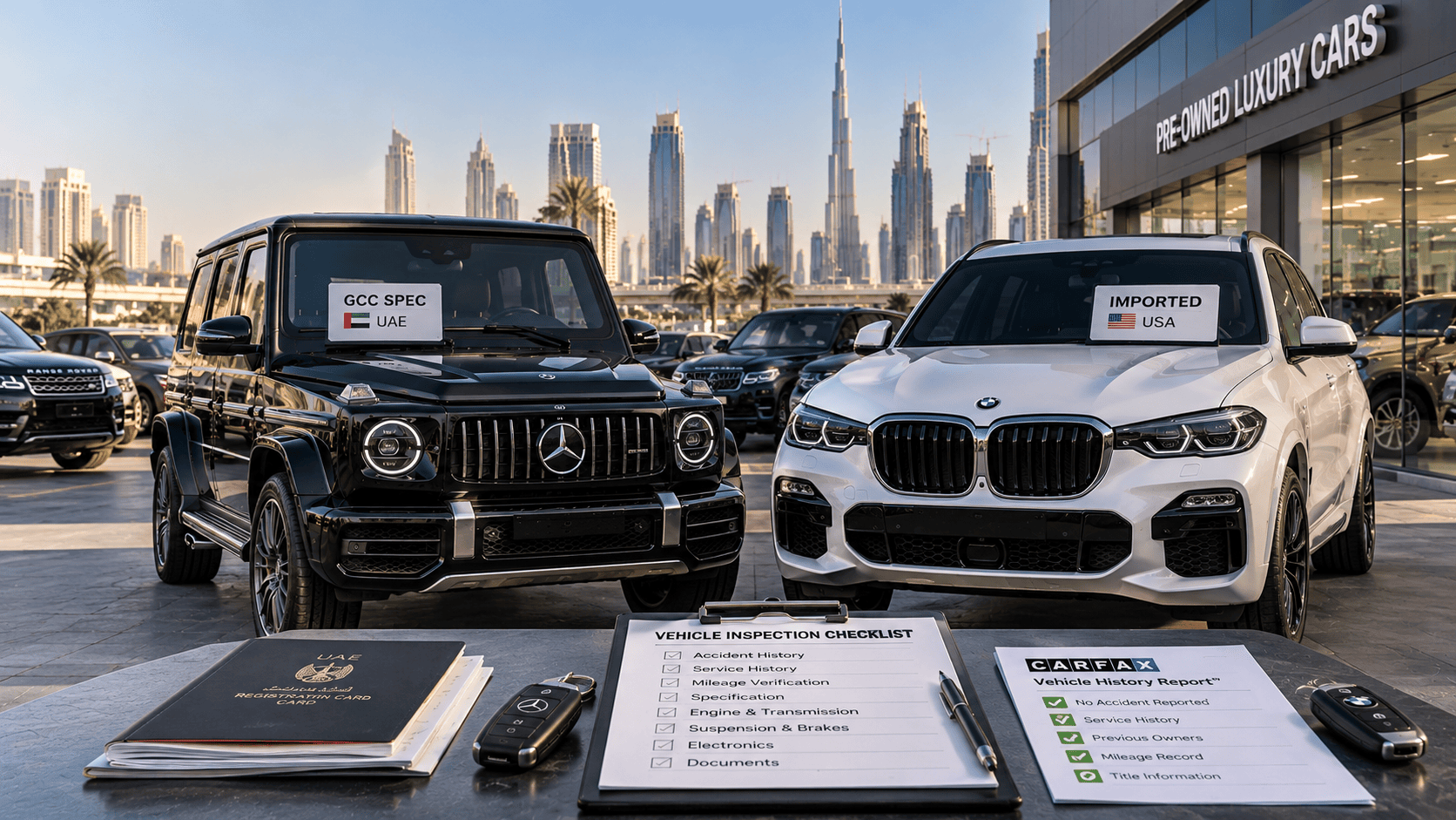 Second Hand Cars in Dubai: GCC vs Imported Explained